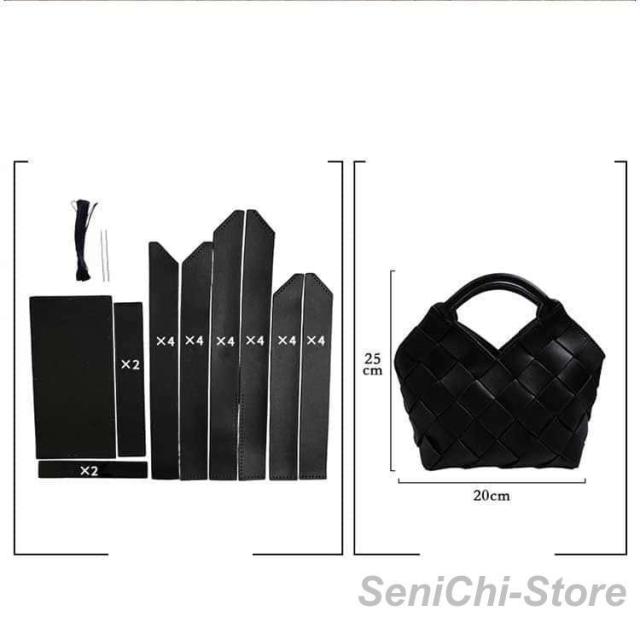 本革 DIYバッグ バッグ 手作りキット 初心者 手芸キット 牛革 レザーカバン 材料キット 手作り ハンドバッグ レディース トートバッグ 手縫いバ_1
