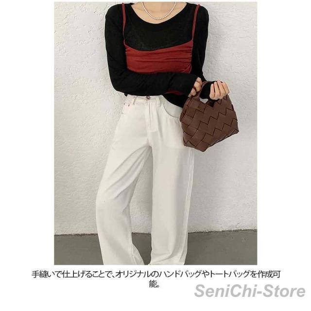 本革 DIYバッグ バッグ 手作りキット 初心者 手芸キット 牛革 レザーカバン 材料キット 手作り ハンドバッグ レディース トートバッグ 手縫いバ_14