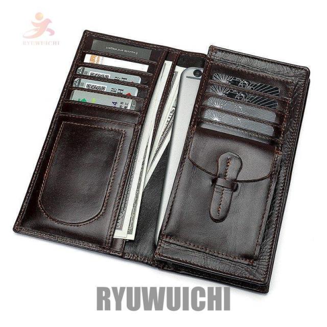 二つ折り財布 長財布 大容量 多機能 メンズ ロングウォレット 財布 父の日