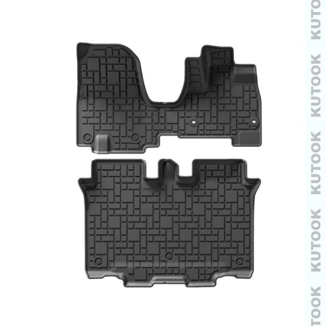 『爆買WEEKセール』 新型N-BOX N-BOXカスタム ジョイ JF5 JF6パーツ 3Dラバーフートマット 立体フロアマット_6