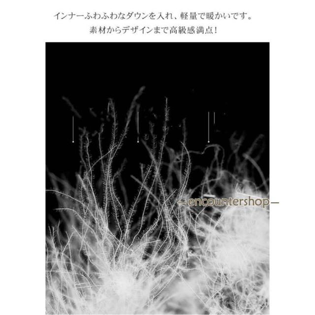 ベンチコート メンズ レディース 暖かい ダウンコート 超ロング 撥水加工 防寒コート ビジネス ダウンロングコー_6