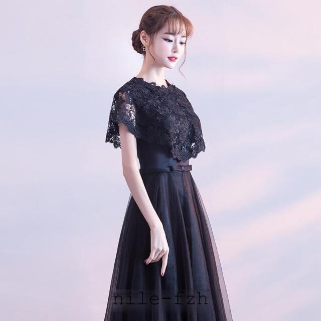 パーティードレス 演奏会用ドレス ロングドレス 母親 結婚式 キャミソールドレス 編み上げタイプ 演奏会 ドレス 大人 ピアノ 発表会 大きいサイズ ぽっちゃり_6