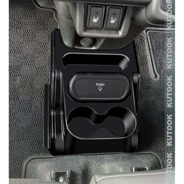 新型スペーシアカスタム スペーシア MK94S MK54S 整理整頓 小物入れ 増設コンソールボックスボン カップホルダー付きコンソール収納ケース_1