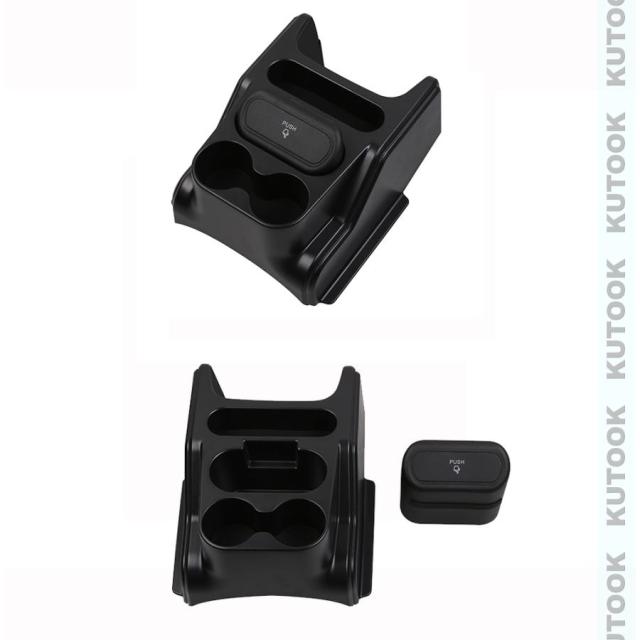 新型スペーシアカスタム スペーシア MK94S MK54S 整理整頓 小物入れ 増設コンソールボックスボン カップホルダー付きコンソール収納ケース_3