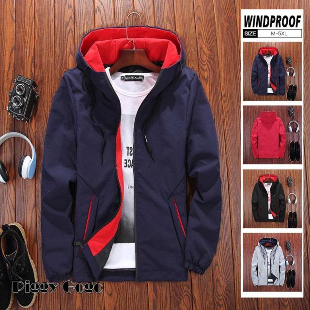 マウンテンパーカー パーカー メンズ ジャケット ブルゾン ウインドブレーカー ジャンバー アウター フード付き 撥水 春秋 ゆたり スポーツ 通勤