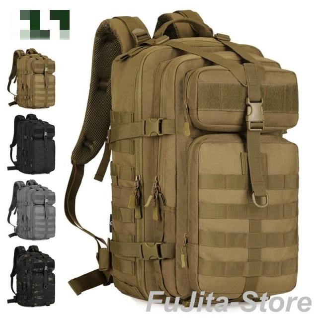 タクティカルバックパック 防水 アウトドア キャンプ ミリタリー リュック タクティカル バッグ メンズ レディース 登山 キャンプ 旅行 45L デイパック