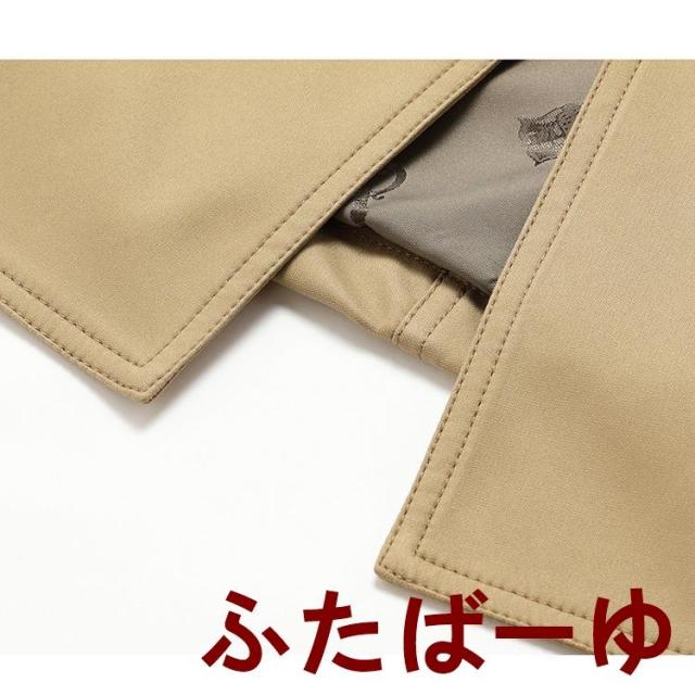 トレンチコート メンズ ロング スプリングコート スーツコート 高級 ビジネスコート ダブルトレンチコート 大きいサイズ おしゃれ 仕事 通勤_11