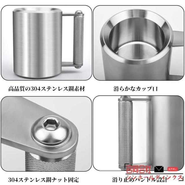 ダンベルコップ 6kg/8kg/10kg フィットネス用ウォーターマグ 太いグリップ滑り止めエルゴノミックデザイン ポータブル アームトレーニング オフィス?ジム兼用 マ_4