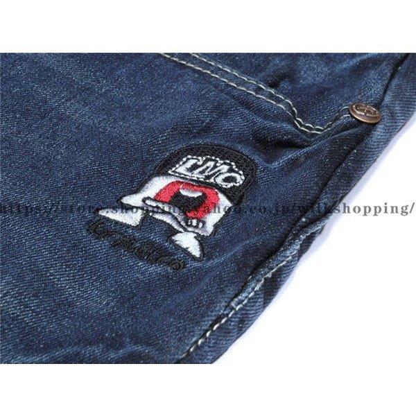 極太 デニム ジーンズ パンツ メンズ ルーズフィット 爆裂 B系 レディース ヒップホップ ストリート系 刺繍 HIPHOP バギーパンツ 大きいサイズ ゆったり_8