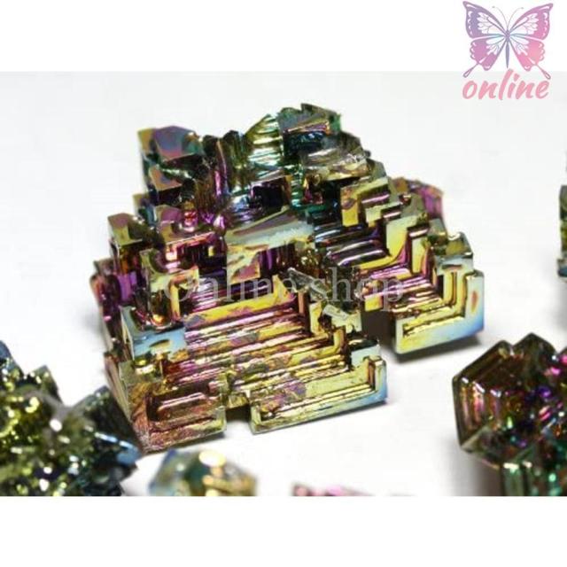 ビスマス結晶 レアメタル 200g 迷宮と階段 結晶 高品質 天国への階段 虹色の金属 ビスマス 虹色 風水 パワーストーン 天然石 原石 贈り物