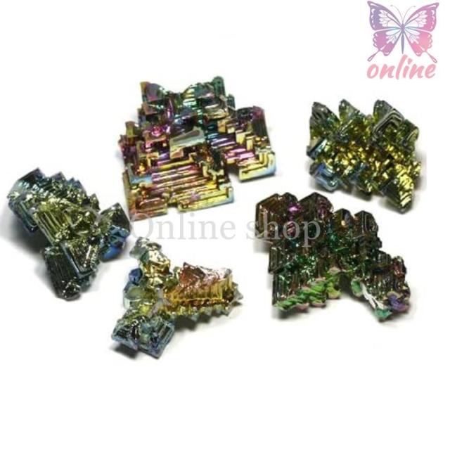 ビスマス結晶 レアメタル 200g 迷宮と階段 結晶 高品質 天国への階段 虹色の金属 ビスマス 虹色 風水 パワーストーン 天然石 原石 贈り物_1