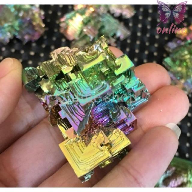 ビスマス結晶 レアメタル 200g 迷宮と階段 結晶 高品質 天国への階段 虹色の金属 ビスマス 虹色 風水 パワーストーン 天然石 原石 贈り物_2