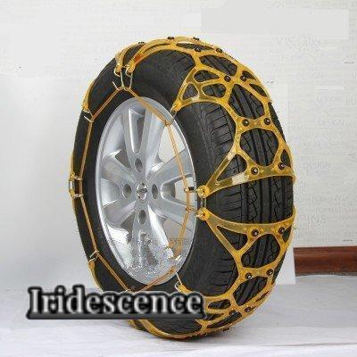 タイヤチェーン 非金属 ゴムチェーン スノータイヤチェーン タイヤサイズ指定可能 取付簡単 タイヤ スリップ防止 SUV/軽自動車 冬 雪道 積雪 凍結_7