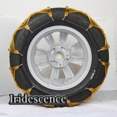 タイヤチェーン 非金属 ゴムチェーン スノータイヤチェーン タイヤサイズ指定可能 取付簡単 タイヤ スリップ防止 SUV/軽自動車 冬 雪道 積雪 凍結_8