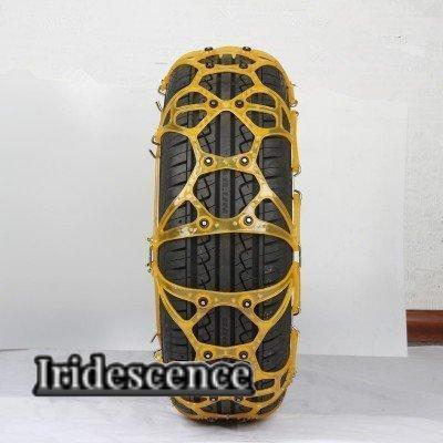 タイヤチェーン 非金属 ゴムチェーン スノータイヤチェーン タイヤサイズ指定可能 取付簡単 タイヤ スリップ防止 SUV/軽自動車 冬 雪道 積雪 凍結_9