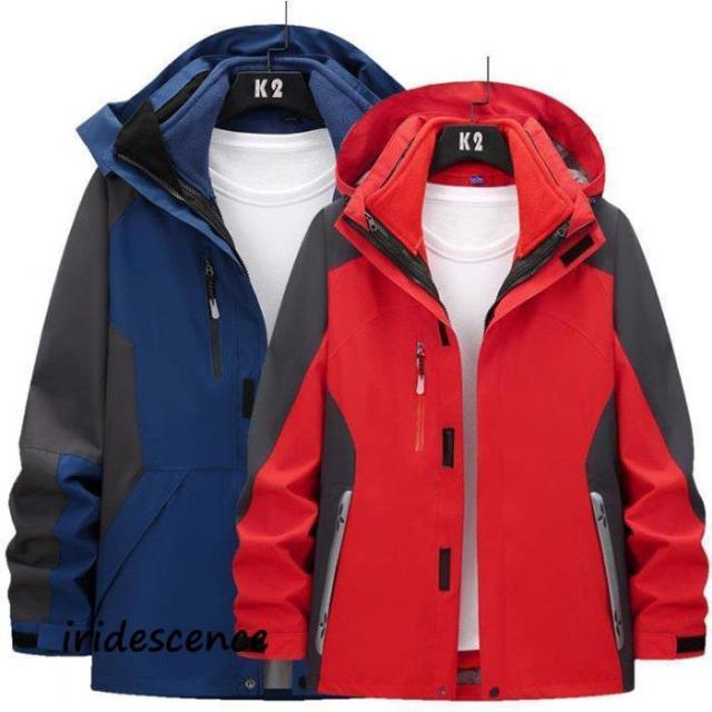 スキーウェア メンズ レディース スノーボードウェア スキー ジャケット インナー２点セット スポーツウェア 厚手 防寒