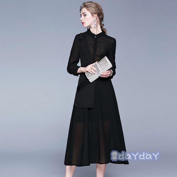 パーティードレス 結婚式 40代 20代 ロング 袖あり 長袖 風 大きいサイズ フォーマルドレス シフォンワンピース お呼ばれ 二次会 披露宴 謝恩会 上品 着痩せ