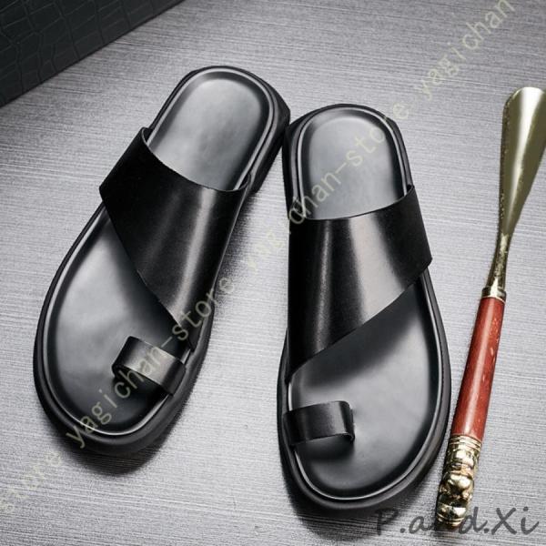 厚底 サンダル メンズ 痛くならない ビーチサンダル おしゃれ サンダル クッション性 ファッションサンダル 厚底サンダル 防滑 吸汗防臭 アウトドア スポーツ