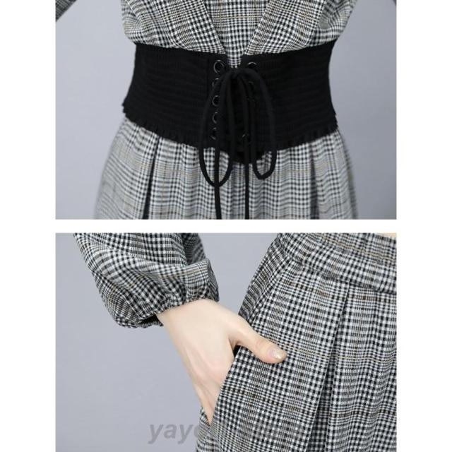 セットアップ レディース 春 ワイドパンツ パンツドレス ブラウス