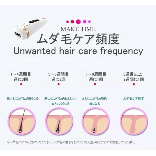 脱毛器 女性 メンズ 髭 vio対応 脱毛機 脱毛 光 家庭 痛くない ムダ毛 除毛 美肌 美白 腕 脚 脇毛 ヒゲ 全身脱毛 プレゼント_10