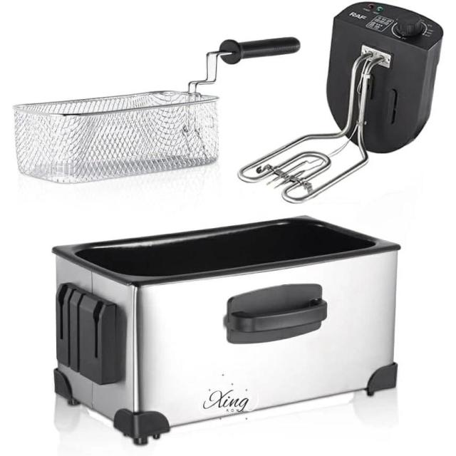 Amazon.co.jp: BriSunshine 電気フライヤー 業務用 二槽式 12L 大容量