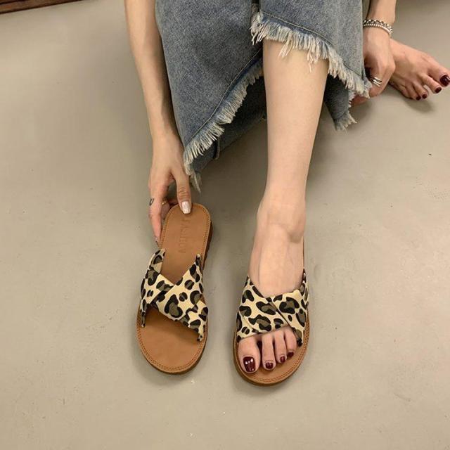 サンダル レディース カワイイ フラット サンダル クロスベルトサンダル レディース 靴 歩きやすい ローヒール 美脚靴 シューズ レディース サンダル スリッパ_9