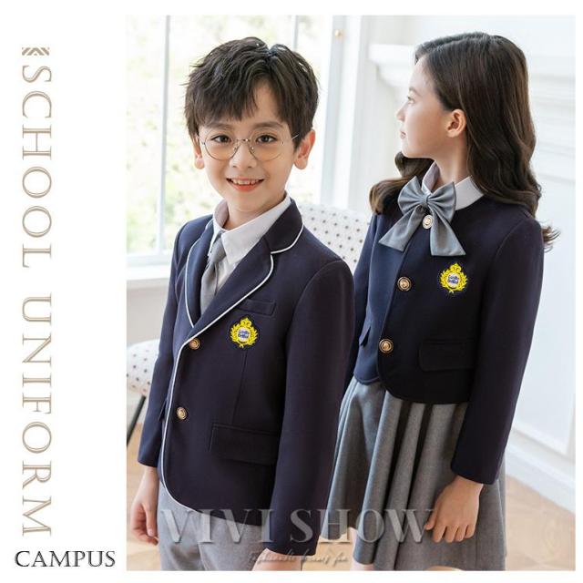 キッズ スーツ 女の子 男の子 子供スーツ 制服 セットアップ 5点セット 小学生 ジュニアスーツ お受験 発表会 卒園式 小学校 卒業式_9
