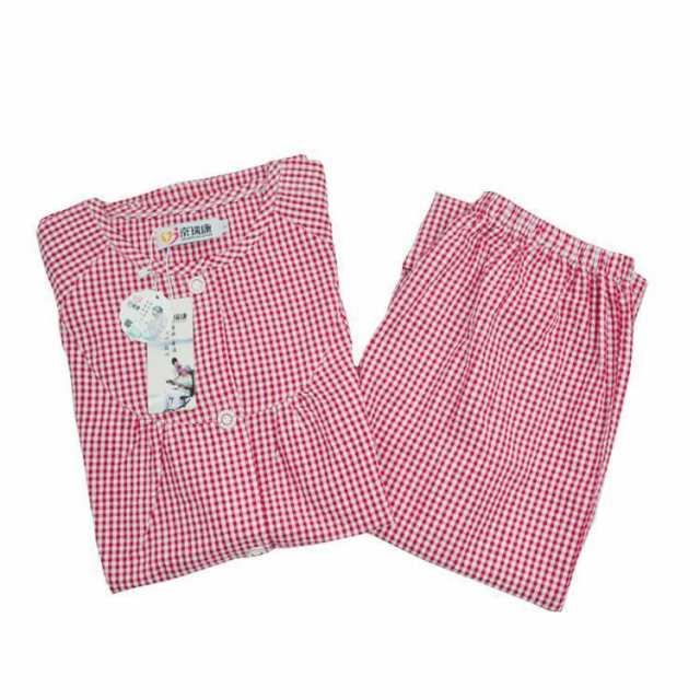半袖パンツ 上下セットアップ 寝たきり 介護パジャマ 介護用寝間着 パジャマ ソフトケア寝まき 綿100% 介護用品　春夏用 介護用パジャマの通販は