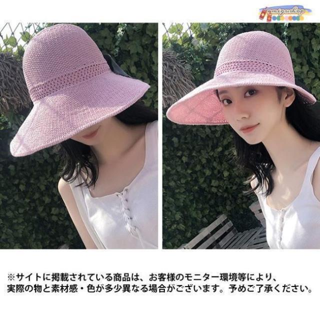 サンバイザー レディース 日よけ帽子 つば広帽子 ハット 夏 つば広ハット 帽子 折り畳み 日除け帽子 マジックテープ キャップ サンバイザー