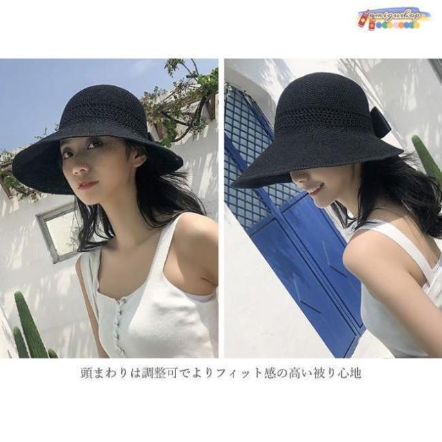 サンバイザー レディース 日よけ帽子 つば広帽子 ハット 夏 つば広ハット 帽子 折り畳み 日除け帽子 マジックテープ キャップ サンバイザー