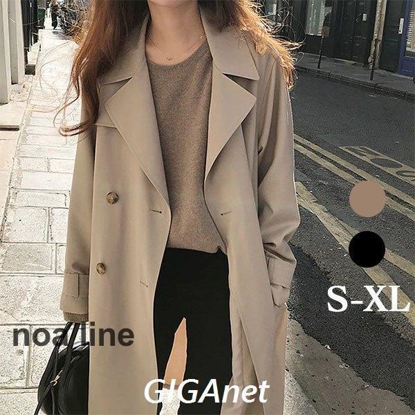 トレンチコート レディース スプリングコート ロングコート Aライン ベルト付き 着痩せ アウター 韓国風 50代 40代 30代 春 春 大きいサイズ おしゃれ 通勤