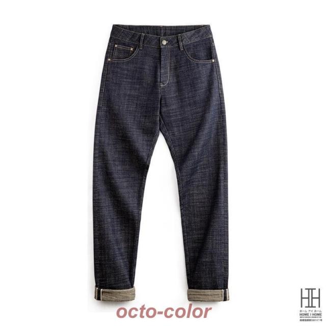 13.5oz DENIM デニム デニムパンツ メンズ ストレッチ ジーンズ 赤耳 ストレート ジーパン ヴィンテージ セルビッチ 大きいサイズ インディゴ Gパン ズボン