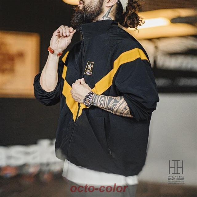 トレーニングジャケット ナイロン メンズ ミリタリー リフレクター 撥水 大きいサイズ フルジップ ジャージ フィットネス ブルゾン ジム スポーツ おしゃれ 春秋