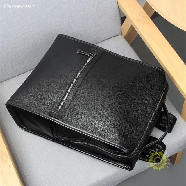 リュック メンズ リュックサック 本革 牛革 デイパック ビジネス バックパック レザー 通勤通学 旅行 出張 アウトドア 自転車鞄 カバン 男女兼用