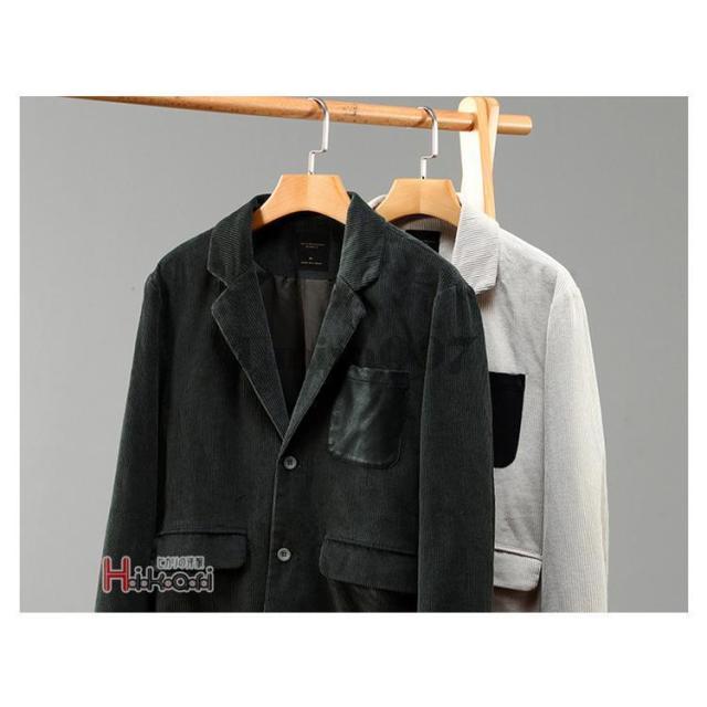 ジャケット メンズ 秋冬 テーラードジャケット コーデュロイ アウター ブレザー ゴルフ ビジネス カジュアル スリム 暖か