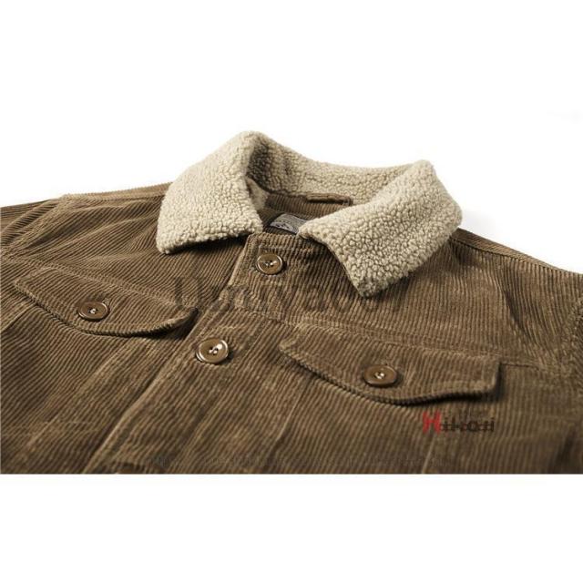 ボアブルゾン メンズ コーデュロイ ジャケット 裏ボア ミリタリージャケット N1 防寒 裏起毛 冬服 秋冬 厚手 アウター