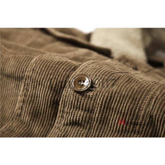 ボアブルゾン メンズ コーデュロイ ジャケット 裏ボア ミリタリージャケット N1 防寒 裏起毛 冬服 秋冬 厚手 アウター