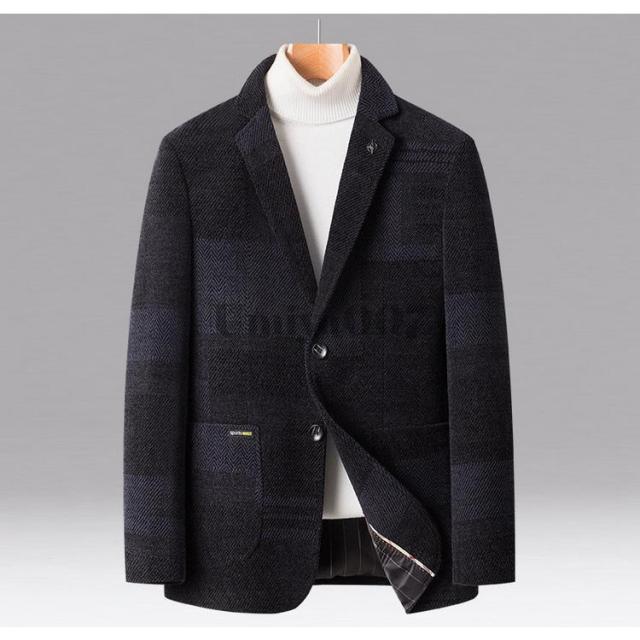 メンズ ブレザー テーラードジャケット スーツジャケット ビジネスジャケット カジュアル ジャケット 秋冬