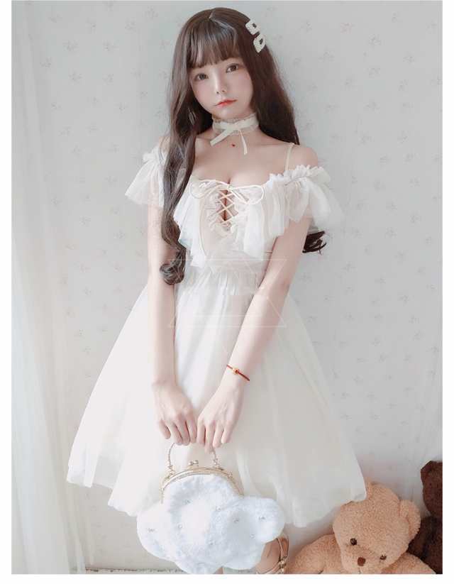 LO19 ロリータ ゴスロリ パンダ opワンピ 衣装 lolita 森ガー