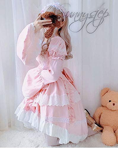 メイド服 ゴシック ロリータ ワンピース アニメ 春 夏 秋 冬 ヘッドドレス付き ２WAY 長袖 袖付き フリル ドレス 夢 可愛い 病み  かわいの通販はau PAY マーケット - Joli Paris Mates | au PAY マーケット－通販サイト