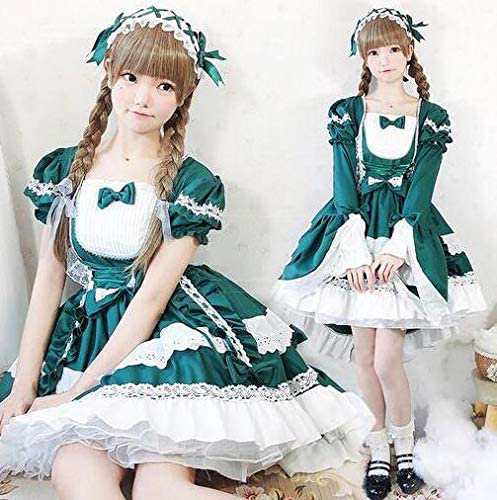 メイド服 ゴシック ロリータ ワンピース アニメ 春 夏 秋 冬 ヘッドドレス付き ２WAY 長袖 袖付き フリル ドレス 夢 可愛い 病み  かわいの通販はau PAY マーケット - Joli Paris Mates | au PAY マーケット－通販サイト