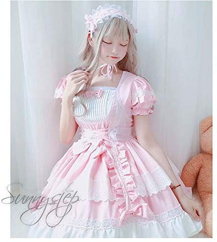 メイド服 ゴシック ロリータ ワンピース アニメ 春 夏 秋 冬 ヘッドドレス付き ２WAY 長袖 袖付き フリル ドレス 夢 可愛い 病み  かわいの通販はau PAY マーケット - Joli Paris Mates | au PAY マーケット－通販サイト