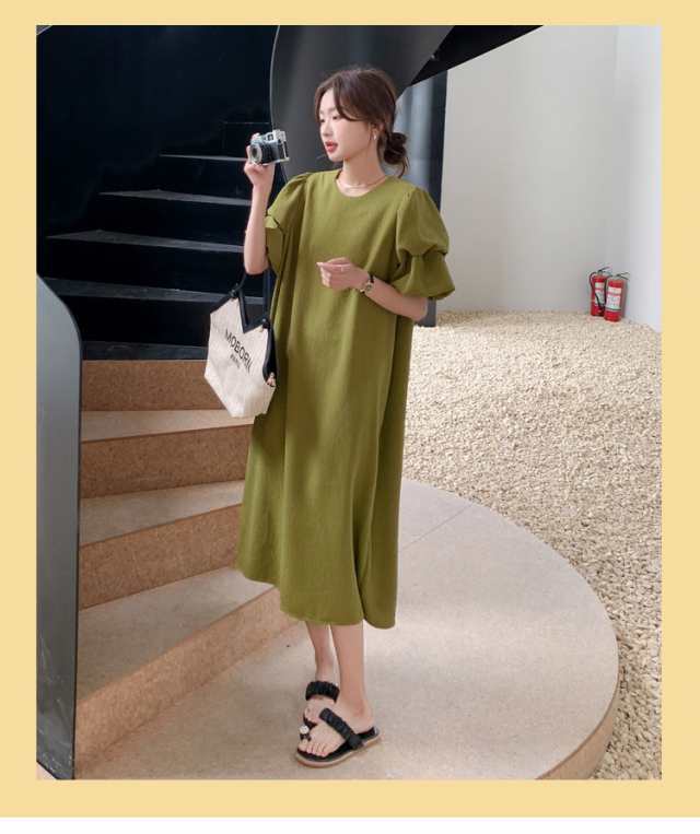 ワンピース レディース ワンピドレス シャツワンピース フレアワンピース ロジスワンピ 送料無料 個性的 春服 夏服 ミモレ ロング 袖ありの通販は