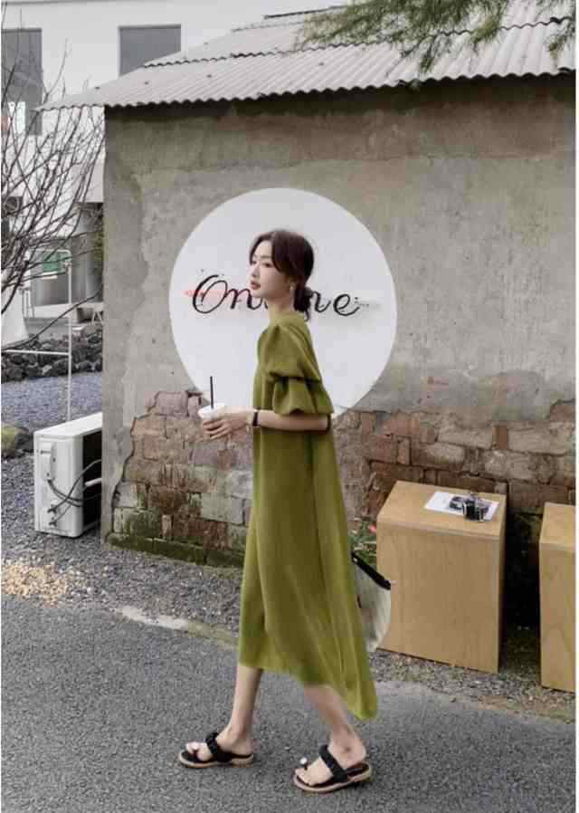 ワンピース レディース ワンピドレス シャツワンピース フレアワンピース ロジスワンピ 送料無料 個性的 春服 夏服 ミモレ ロング 袖ありの通販は