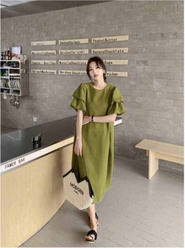 ワンピース レディース ワンピドレス シャツワンピース フレアワンピース ロジスワンピ 送料無料 個性的 春服 夏服 ミモレ ロング 袖ありの通販は