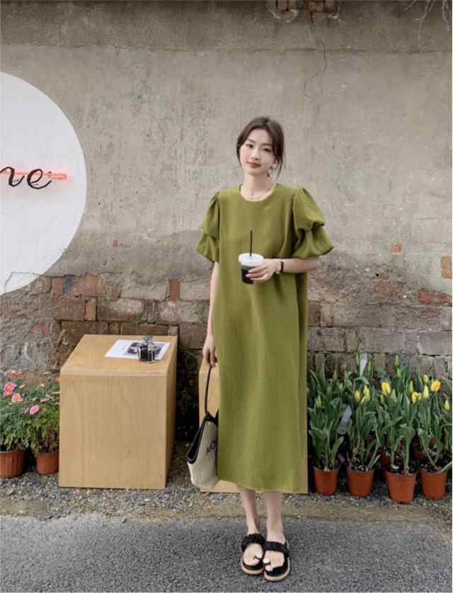 ワンピース レディース ワンピドレス シャツワンピース フレアワンピース ロジスワンピ 送料無料 個性的 春服 夏服 ミモレ ロング 袖ありの通販は