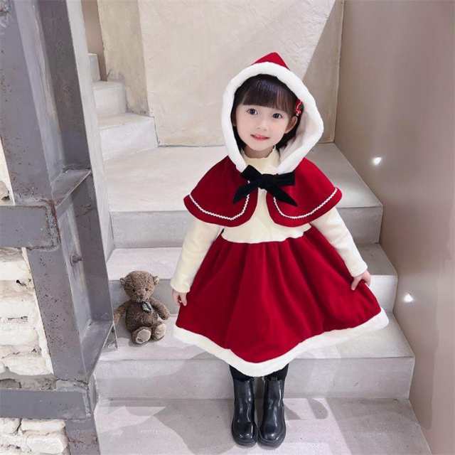 クリスマス コスプレ 衣装 子供 サンタ コスチューム ベビー キッズ