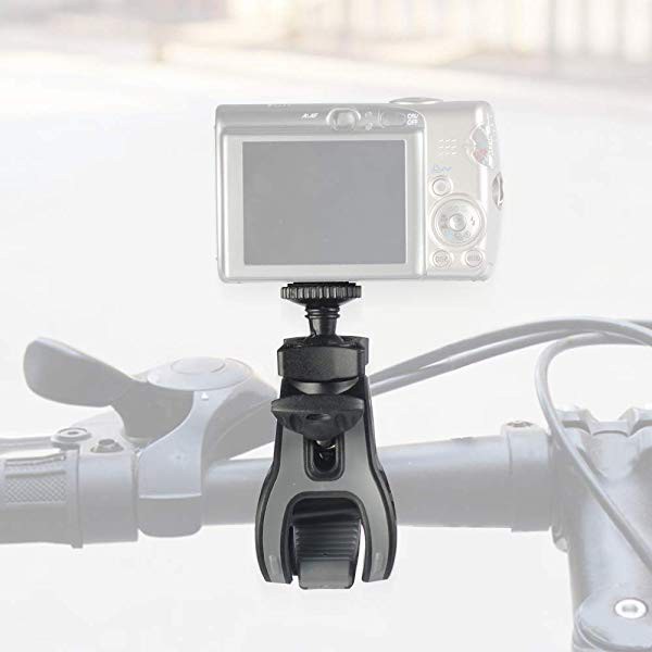 カメラマウント バイク 自転車 車載に対応 Gopro ネジ スマホクリップ付き1 4 ネジ シュー付 カメラ ホルダー クランプ 開脚幅最 の通販はau Pay マーケット Nogistic