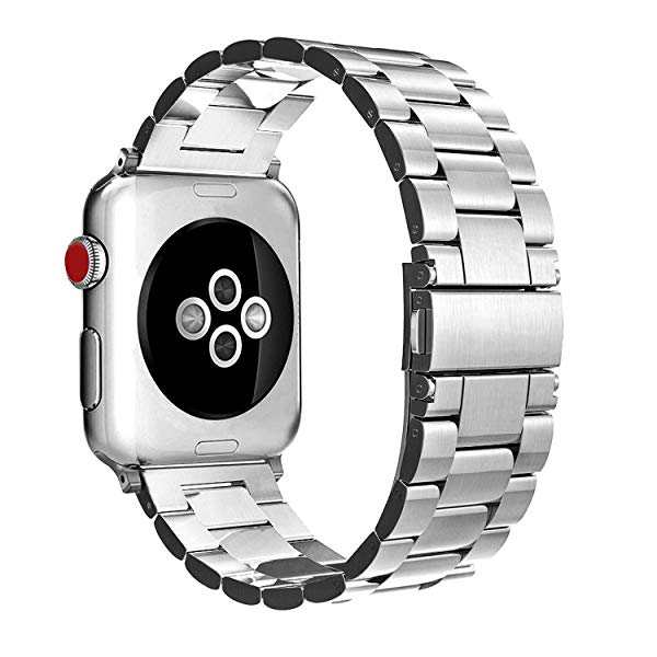 for Apple Watch バンド 42mm&44mm ステンレス, ビジネス風のベルト