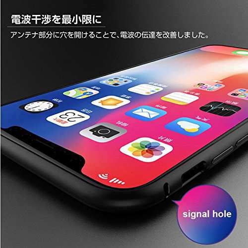 Iphone X Iphonexs ケース 透明な強化ガラス背面プレートマグネット 強い磁石接続 金属フレーム Iphoneケース 衝撃防止 擦り傷防 の通販はau Pay マーケット ロールショップ